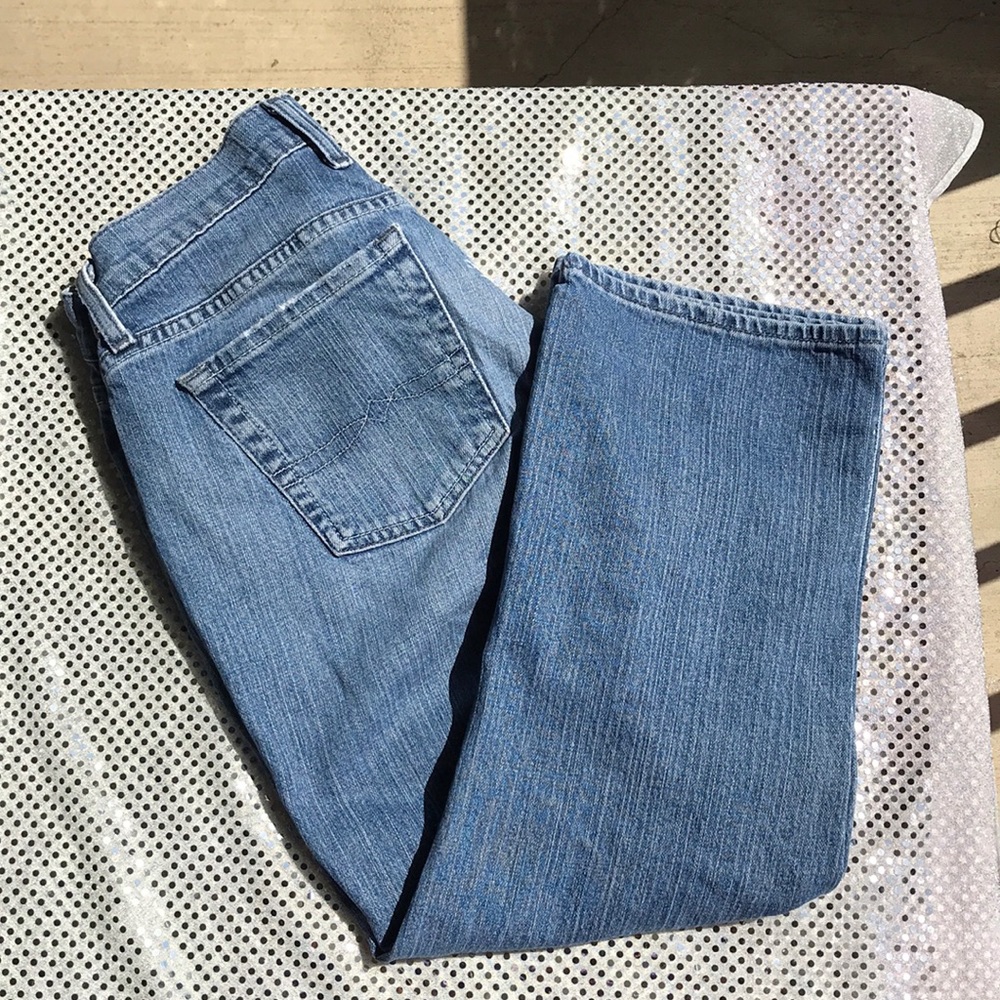 Lucky Brand Classic Rider Cropped Jeans